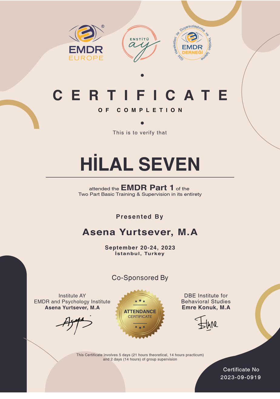 EMDR Temel Eğitim — 1. Bölüm